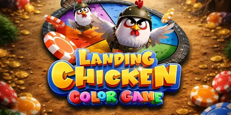 Landing chicken